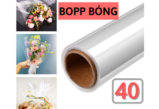Màng bopp và ứng dụng làm giấy gói hoa