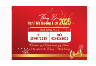 THÔNG BÁO NGHỈ TẾT NGUYÊN ĐÁN 2025